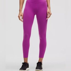 Women’s Lululemon Align Leggingsgs.  Purple/Pink.  Size 6.